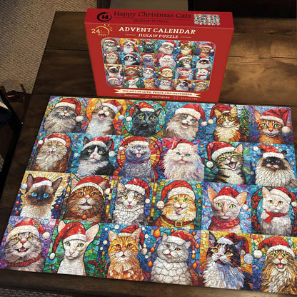 🎄Christmas Sale 49% OFF🎁Advent Calendar 2024 Christmas Jigsaw Puzzles 🧩