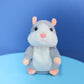 🐹Last Day Special Price £12.99!✨✨Talking Hamster Plush – repeats whatever you say, auto head-shaking, hilarious fun for kids & adults