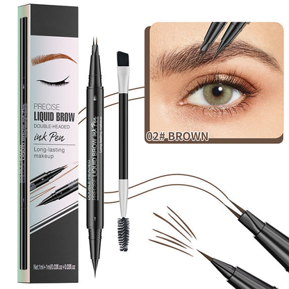 🔥2025 NEW YEAR Sale 50% OFF🔥2-in-1 Dual-Ended Microblading Eyebrow Pen