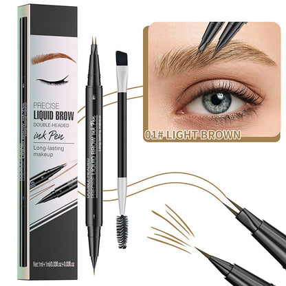 🔥2025 NEW YEAR Sale 50% OFF🔥2-in-1 Dual-Ended Microblading Eyebrow Pen