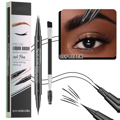 🔥2025 NEW YEAR Sale 50% OFF🔥2-in-1 Dual-Ended Microblading Eyebrow Pen
