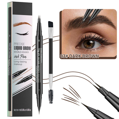 🔥2025 NEW YEAR Sale 50% OFF🔥2-in-1 Dual-Ended Microblading Eyebrow Pen