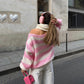 💃HOT SALE 49% OFF🍂Women's Casual Loose Striped Oversized Sweater