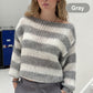 💃HOT SALE 49% OFF🍂Women's Casual Loose Striped Oversized Sweater