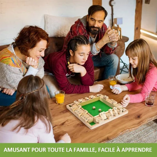 【💥Final 3-hour Preferential Deal-49% OFF💥】🎉FUN FAMILY GAMES - Shut The Box Board Game