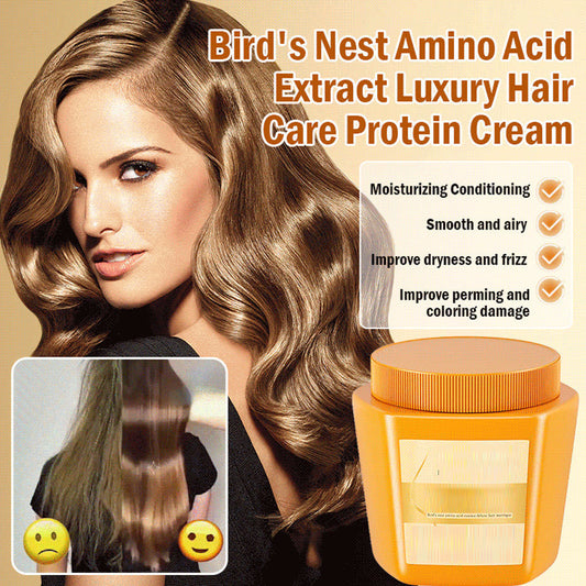 😍LAST DAY SALE 70% OFF🔥Gloss Goddes & Amino Acid Essence Luxury Nourishing Hair Protein Cream