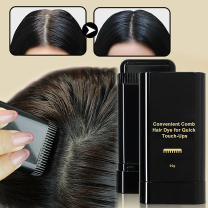 🖤LAST DAY SALE -BUY 1 GET 1 FREE!!⚡2-IN-1 Water & Sweat-Proof Hair Comb Dye✨ Long-Lasting Color with Zero Mess!