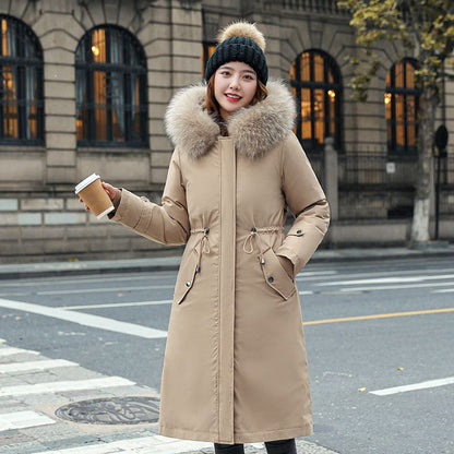 ❄️Winter-Specials Sale 49% OFF🔥Women's Winter Hooded Furry Collar Casual Parka Coat