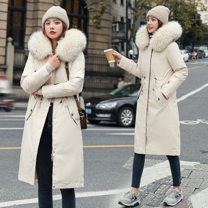 ❄️Winter-Specials Sale 49% OFF🔥Women's Winter Hooded Furry Collar Casual Parka Coat