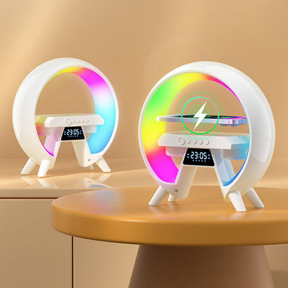 🎁Xmas Sales - 49% OFF🎅G-shaped Led Wireless Charging Speaker