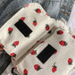 🔥LAST DAY SALE 50% OFF🔥Strawberry Print Corduroy Crossbody Bag for Women