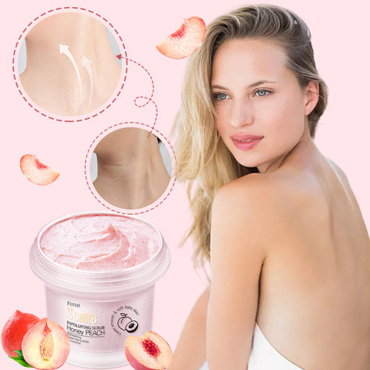 🔥 Buy 2 get 1 free🎁Peach Brightening Exfoliating Body Scrub