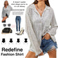 🔥HOT SALES 50% OFF💗Fashionable Sequin Long Sleeve Turn-down Collar Casual Shirt