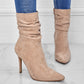 💖Limited Sale 50% OFF💖💥Fabric material upgrade-Women's Pointed Toe High Heel Short Boots