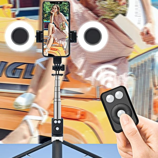 🎁Hot Sale 49% OFF⏳New 6 in 1 Bluetooth Selfie Stick