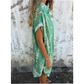 💕New Arrival Hot Sale 50% OFF👗Loose-Fit Printed Short Sleeve Dress with Pockets