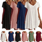 🎉Limited Sale 70% OFF⏳💝Women‘s V-neck Casual Dress With Short Sleeves