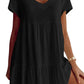 🎉Limited Sale 70% OFF⏳💝Women‘s V-neck Casual Dress With Short Sleeves