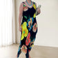 🍀LAST DAY SALE 50% OFF🍀Elegant Soft Sleeveless Floral Flowy Dress
