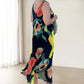 🍀LAST DAY SALE 50% OFF🍀Elegant Soft Sleeveless Floral Flowy Dress