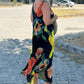 🍀LAST DAY SALE 50% OFF🍀Elegant Soft Sleeveless Floral Flowy Dress