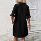 💃Last Day Promotion 50% OFF🎉Women's Elegant Shirt Dress with Ruffle Sleeves