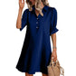 💃Last Day Promotion 50% OFF🎉Women's Elegant Shirt Dress with Ruffle Sleeves