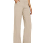 💖LAST DAY SALE 50% OFF💖Women's High Waist Stretch Casual Yoga Wide Leg Pants