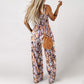 🏖️Summer Hot Sale 50% OFF🌼Women’s Casual Print Sleeveless Overalls Jumpsuits