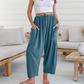💥LAST DAY SALE 50% OFF❄️Women's Linen Wide Leg Pants with Pockets