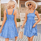 ⏰2026 Hot Sale 49% OFF💃Women's Summer Square Neck A-Line Mini Dress with Pockets