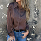 🌴Summer Specials 49% OFF👔Elegant Satin Long Sleeve Shirt