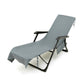 🏖️Limited Time Sale 50% OFF!🌞OHS Sun Lounger Towel with Pockets & Carry Bag🏖️Extra-Large Microfibre Beach Towel – Quick-Dry, Lightweight & Sand-Resistant☀️🇬🇧✨