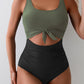 🔥🌟Last Day Promotion 60%🩱Women's Ruched Tie-Knot Tummy Control One-Piece Swimsuit