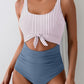 🔥🌟Last Day Promotion 60%🩱Women's Ruched Tie-Knot Tummy Control One-Piece Swimsuit
