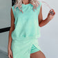 ⏳ Limited time 50% OFF💥Women's Casual Summer 2 Piece Tank Top and Lined Split Skirt Set