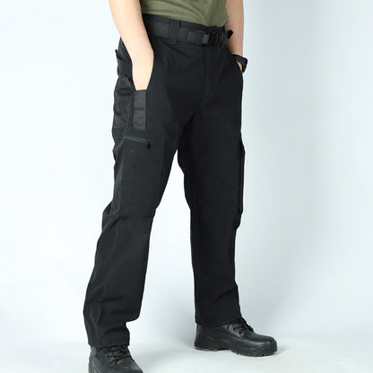 ⏰Last Day Hot Sale!!⌛Mens Stretch Cargo Joggers Outdoor Pants👍Water Resistant, Multi Pocketes, Quick Dry