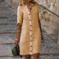 🔥Last Day-49% OFF🔥Women’s Minimalist Breathable Button-up Dress
