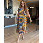 ⏳Time-limited Special-49% OFF⏰Women's Casual V-Neck Printed Maxi Dress