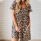 👗Time-limited Special 49% OFF⏰Women's Casual Leopard Print Mini Dress