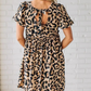 👗Time-limited Special 49% OFF⏰Women's Casual Leopard Print Mini Dress