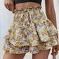 😍LAST DAY SALE 49% OFF💕Lightweight Slimming Floral Ruffle Tiered Skirt✨