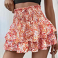 😍LAST DAY SALE 49% OFF💕Lightweight Slimming Floral Ruffle Tiered Skirt✨