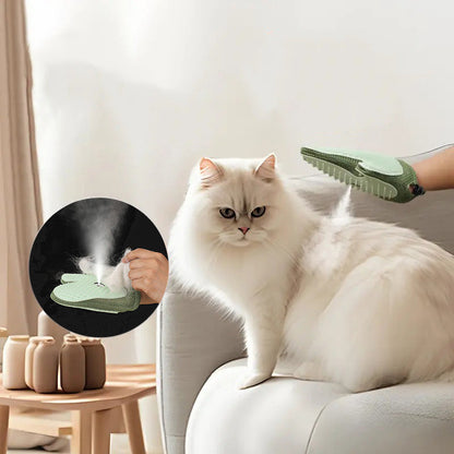 🐶Hot Sale 49% OFF🐾Cat Dog Grooming gloves with built-in spray