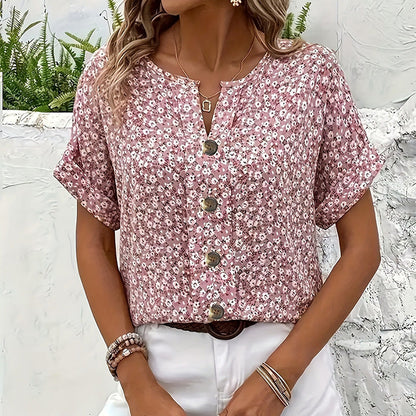🌞HOT SALE 49% OFF👚Women's Elegant Floral Shirt