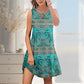🔥Hot Sale 50% OFF💝✨Summer Casual Floral Sundress Boho Tank Dress With Pockets