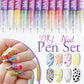 🎁The Best Gifts For Halloween🎃50% OFF⏳🎨12 Colors Nail Art Pens Set
