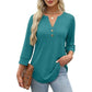 🌸2026 Summer Hot Sale 60% OFF👕Women’s Casual Printed V-Neck Top 3/4 Sleeve Shirts