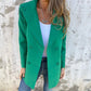 🏆Limited Sale 49% OFF🔥Womens Fashionable Solid Color Long-Sleeve Blazer