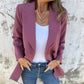 🏆Limited Sale 49% OFF🔥Womens Fashionable Solid Color Long-Sleeve Blazer